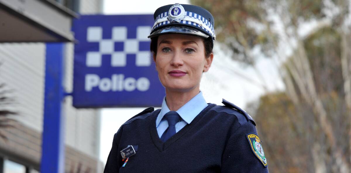 ZERO-TOLERANCE: Detective Acting-Inspector Cherie Knox was pleased with the drop in anti-social behaviour. Picture: Anthony Stipo.