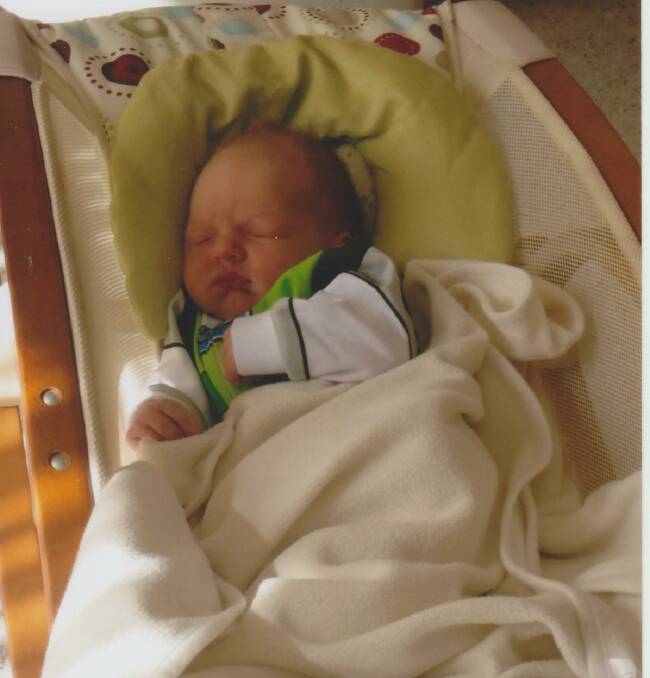 INTRODUCING: Cooper Bailey Milne, born June 3 at Griffith Base Hospital. Send your photos to editor@areanews.com.au