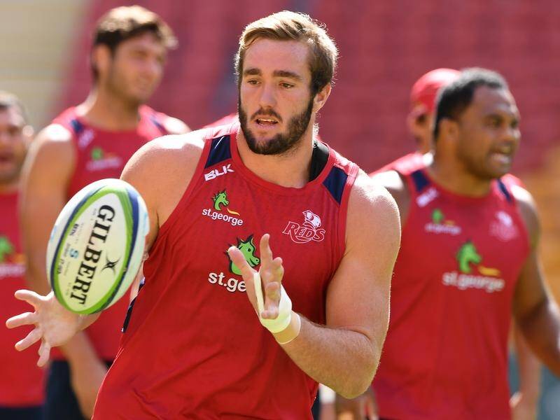 Izack Rodda made his debut for the Queensland Reds and the Wallabies in 2017.