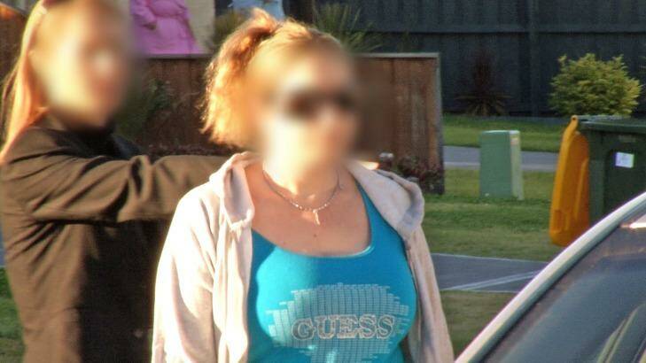 A woman is arrested after a string of drug raids in Sydney and Port Stephens. Photo: NSW Police