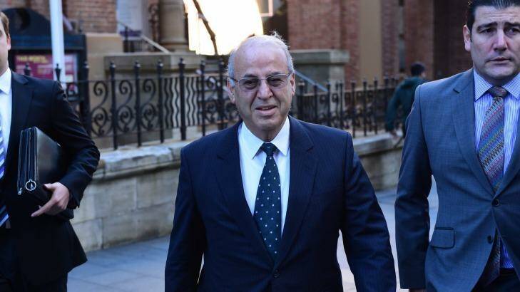 Eddie Obeid outside the Supreme Court in May this year. Photo: Nick Moir