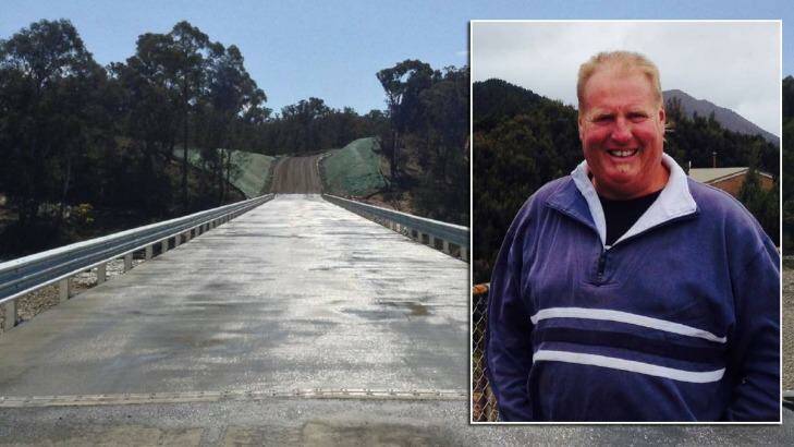 James Hughes died after a crash on the Oallen Ford bridge.