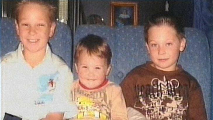 Lives lost: Jai, left, Bailey and Tyler Farquharson. Photo: The Age