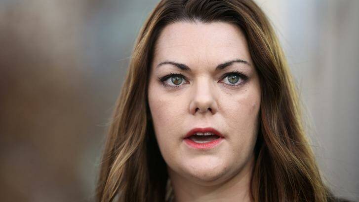 Senator Sarah Hanson-Young says she suspects Nauru's decision is payback for her role in exposing abuse inside the Nauru detention centre more than two years ago. Photo: Alex Ellinghausen