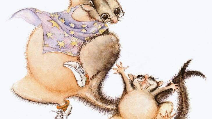 An illustration from the iconic 'Possum Magic' by Mem Fox.