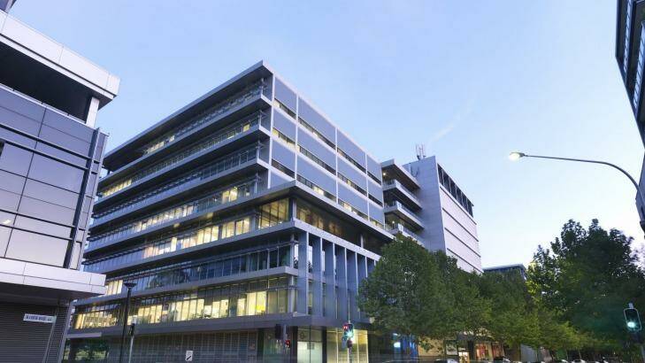 Mirvac has sold its office buildings at 3 and 5 Rider Boulevard in Rhodes for $235 million Photo: Robert Tuckwell