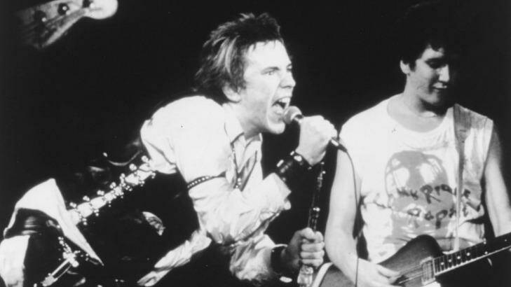The Sex Pistols, from Live at Winterland,1978 Photo: Supplied