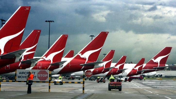 Qantas planes. Photo: Jim Rice