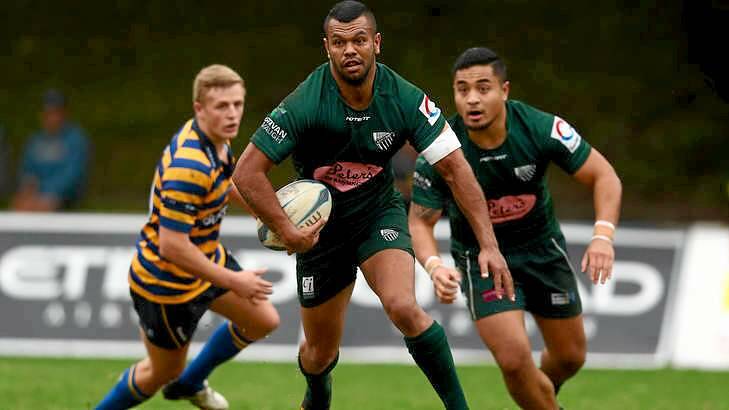 Galloping greens: Randwick are a rugby institution. Photo: Mark Kolbe