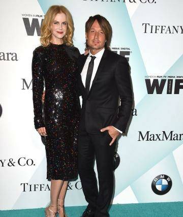 Nicole Kidman and Keith Urban at the Women In Film 2015 Crystal + Lucy Awards in Los Angeles on June 16. Photo: Steve Granitz