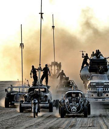 The dramatic topography of Namibia makes a magnificent backdrop for <i>Mad Max: Fury Road</i>.