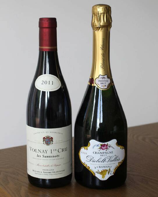 Drinking: champagne for after midday and burgundy with dinner. Photo: Sahlan Hayes/Getty Images