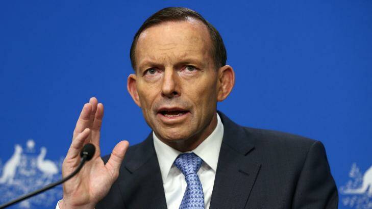 Prime Minister Tony Abbott says about 2500 young people are expected to join up. Photo:  Alex Ellinghausen