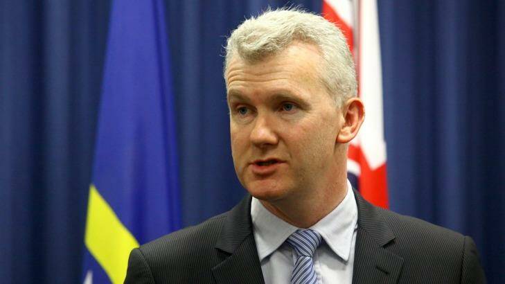 Tony Burke will move the resolution at the national conference. Photo: Michelle Smith