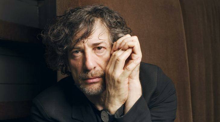 English author Neil Gaiman has retained a sceptical view of media celebrity. Photo: James Brickwood