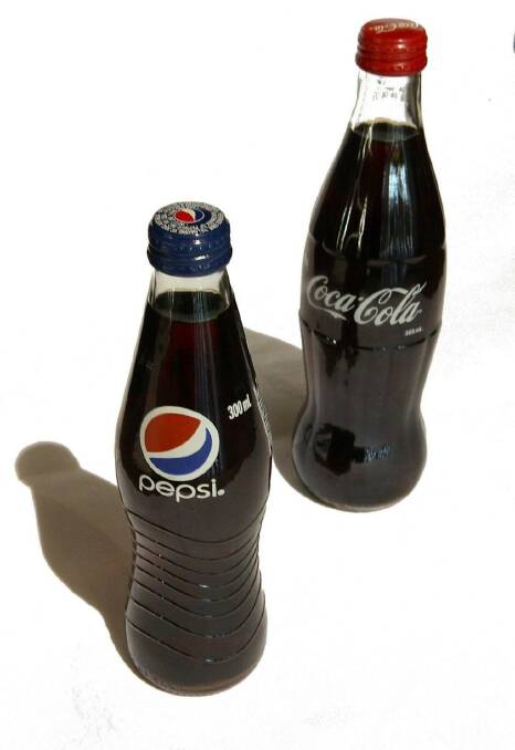 Coca Cola claimed Pepsi's bottle was too close to the shape of its own famous "contour" bottle. Photo: John Woudstra