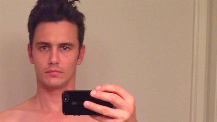 Naughty boy: James Franco's Instagram antics have landed him in hot water recently.