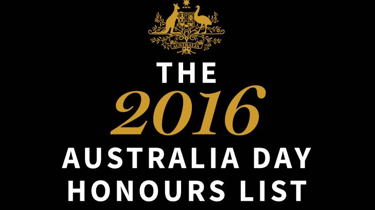 Australia Day Honours 2016: the full list