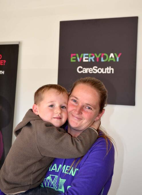 MAKING A DIFFERENCE: Amanda Rebetzke, with her nephew Douglas, Rebetzke, 3, is encouraging other locals to consider becoming a foster carer. 