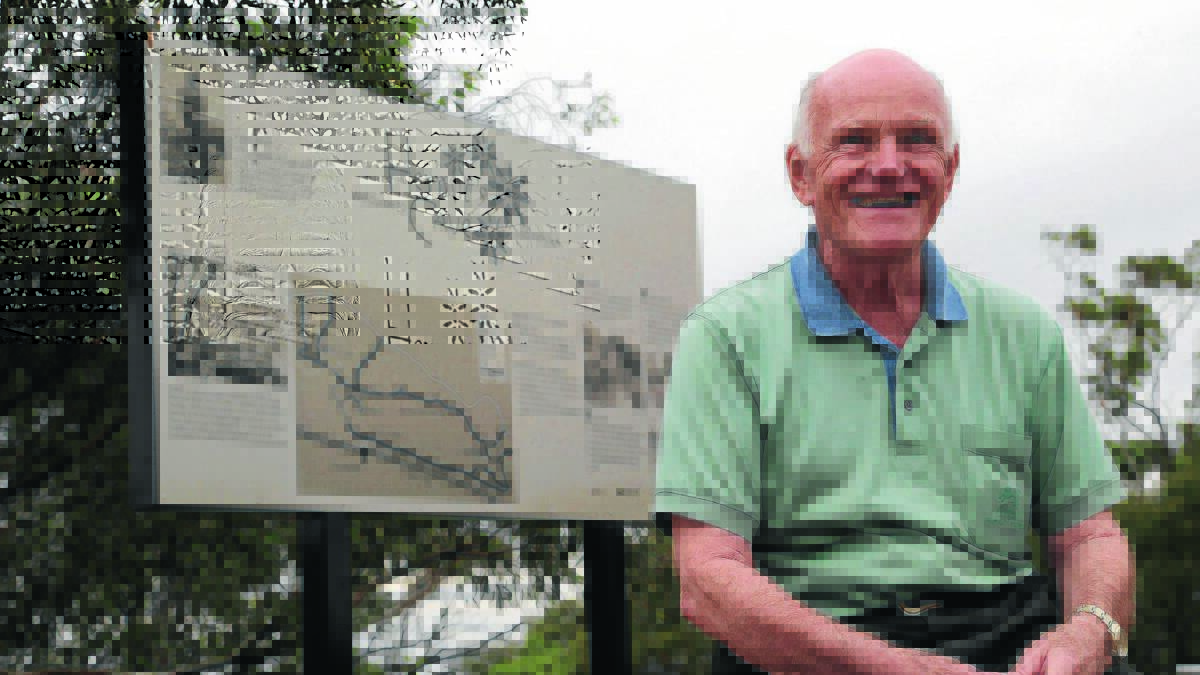 IMPRESSED: Sydney man John Pickles gives Griffith City Council a big thumbs up after seeing improvements made to Hermit’s Cave in the past few years. Picture: Anthony Stipo