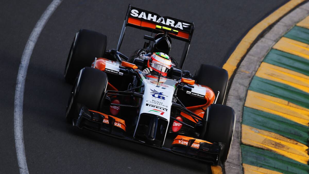 Sergio Perez of Mexico and Force India. PHOTOS: GETTY IMAGES