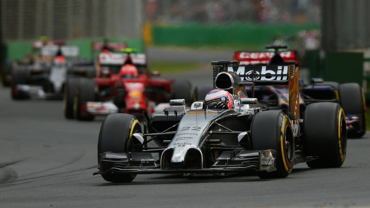 Jenson Button of Great Britain and McLaren. PHOTOS: GETTY IMAGES