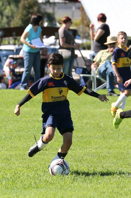 Junior soccer under 10's. Pictures by Anthony Stipo