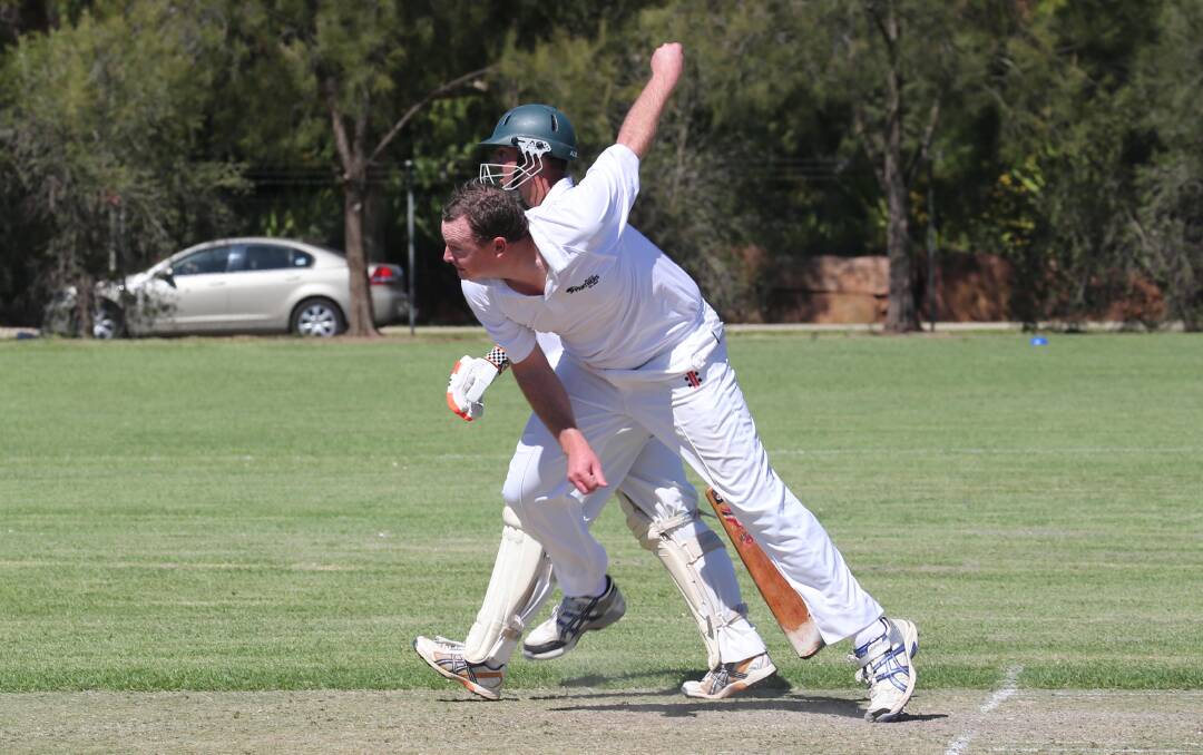 IN THE AIR: Leagues Club captain Paul Plummer says his side will, in all likelihood, bat first if given the chance in this weekend's GDCA preliminary final - despite predictions of a bountiful pitch for bowlers.