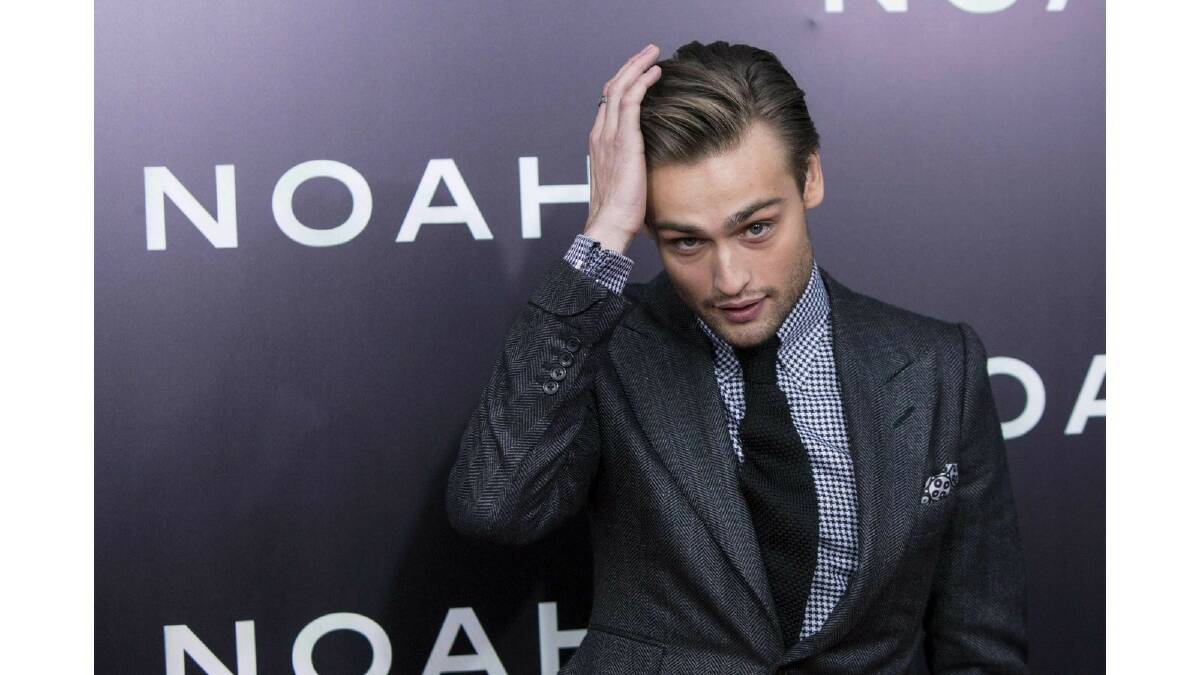 Cast member Douglas Booth attends the U.S. premiere of "Noah" in New York March 26, 2014. Photo: Reuters.