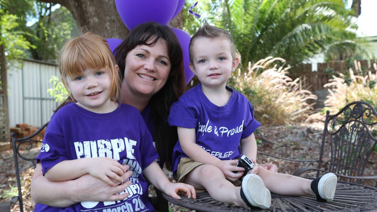 Purple push raises epilepsy awareness