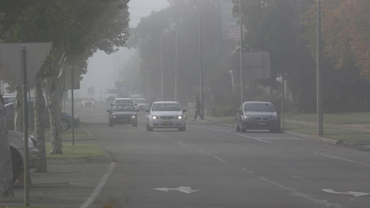 Misty mayhem for motorists