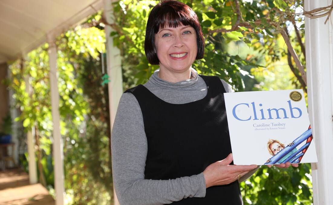 WORLD ACCLAIMED: Author Caroline Tuohey's book Climb is a finalist in the 2014 International Book Awards.