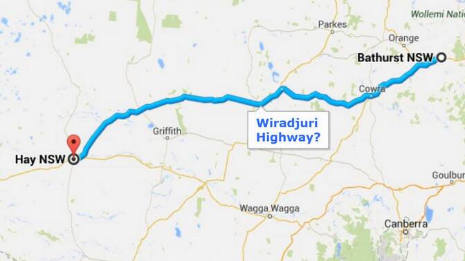 Mid Western Highway's Wiradjuri rename gain momentum