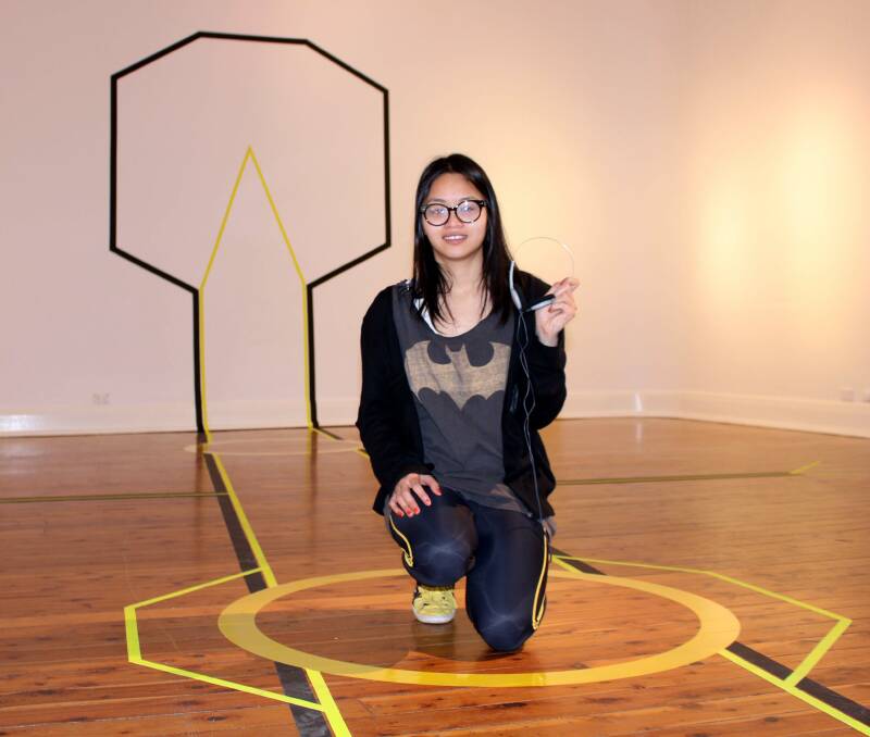UNIQUE: Suzanne Nguyen with her 'Memory Map' of Griffith.