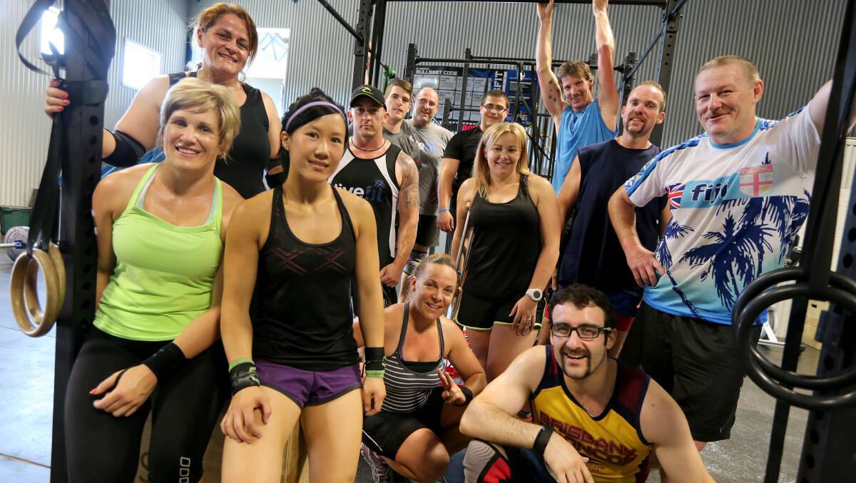 WORKOUT: A team from Griffith Livefit Gym will compete in Albury on Saturday. Picture: Anthony Stipo