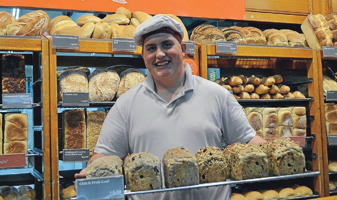 HOT OUT OF THE OVEN: Bakers Delight’s Damien Ward is looking forward to the big Market Day at Griffin Plaza.