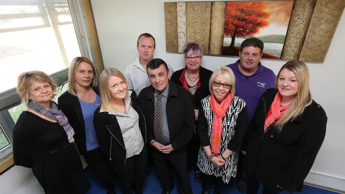 MAKING A DIFFERENCE: The team at the Griffith Re-engagement Centre.