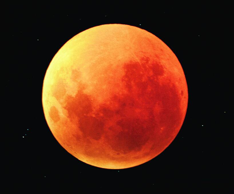 RED MOON RISING: Star gazers are going to be treated to a total lunar eclipse on Wednesday evening, October 8, with the moon expected to take on an eerie reddish glow