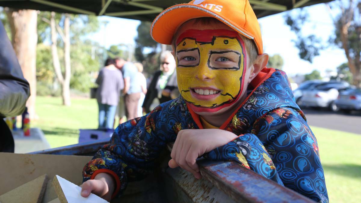 CHILDREN'S BRUNCH, GRIFFITH: Lachlan Davies, 9. Picture: Anthony Stipo, The Area News