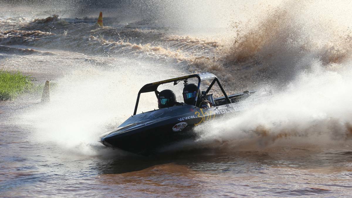 GRIFFITH: National jet sprint boat racing at Lake Wyangan on Easter Saturday. Picture: Anthony Stipo, The Area News