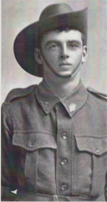 Private Samuel Thomas Archibald Marcus. Picture: Courtesy of the Griffith War Memorial Museum.