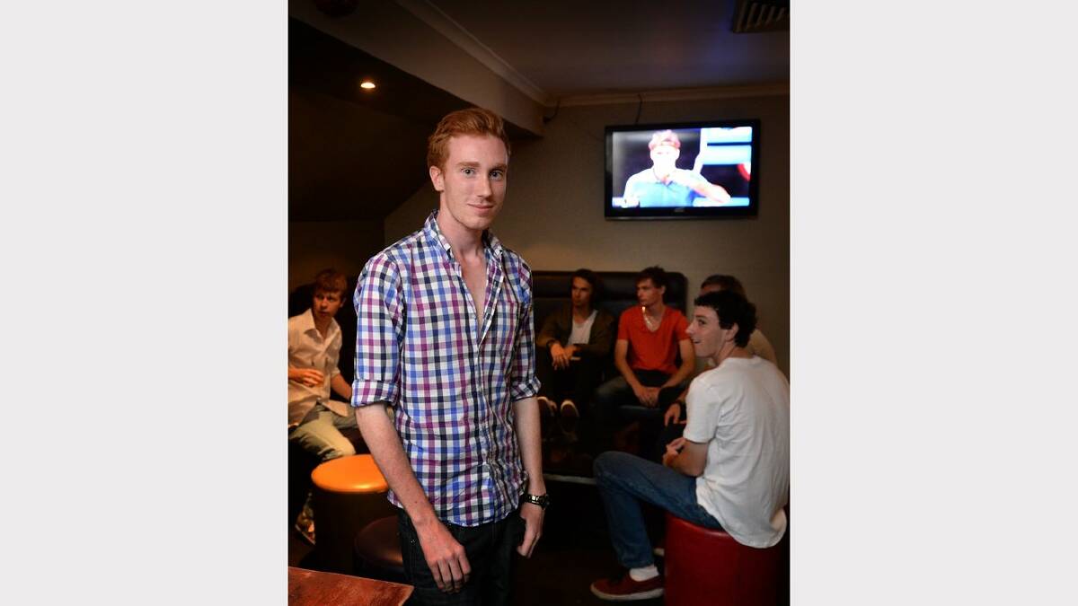 Wednesday night out in Newcastle. Jayden Stranborugh, 18, of Cameron Park, at the Brewery.  Picture: Marina Neil 