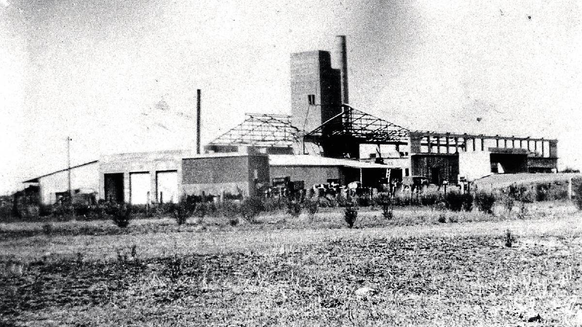 OLD SCHOOL: McWilliam’s Hanwood winery in the 1920s.