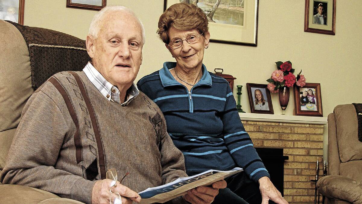 LIFE MATTERS: Former local school principal Rick Schwarzer, pictured with wife Thel, has shared his moving cancer story in a bid to raise awareness about the need for regular  check-ups.