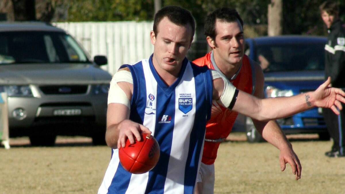 FARRER - COLEAMBALLY: Kabe Stockton has joined Coleambally after a stint with Barellan. Picture: John Gray