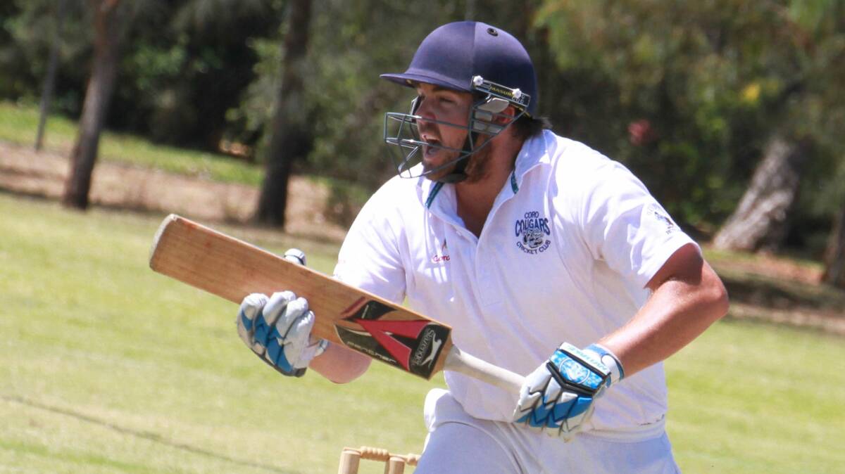 RETIRED HURT: Coro skipper Haydn Pascoe is sweating on the results of an ultrasound that will reveal his fate after injuring his troublesome right knee on Saturday.