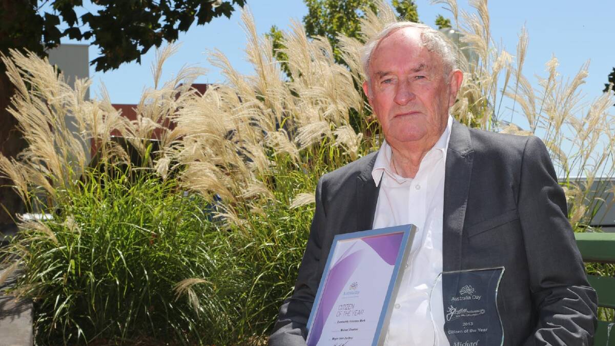 Mick Sheehan is Griffith's 2014 Citizen of the Year