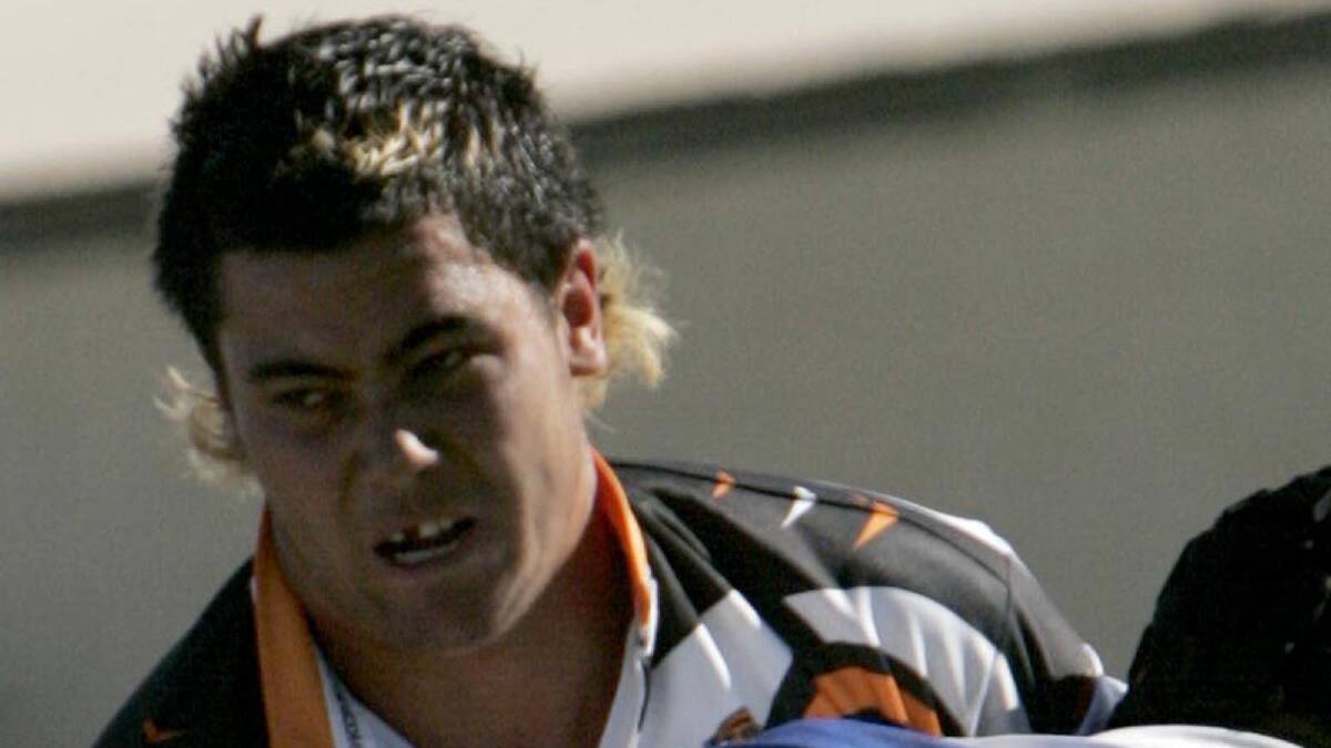 Andrew Fifita ... Picture: Area NewsAndrew Fifita ... playing against Yenda in the Paul Kelly Memorial Cup in 2008. Picture: Area News