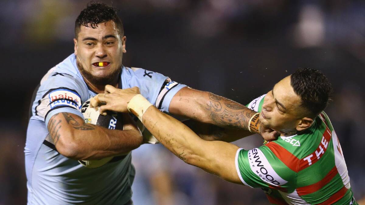 Andrew Fifita has had an impressive season with Cronulla ... Picture: Getty Images