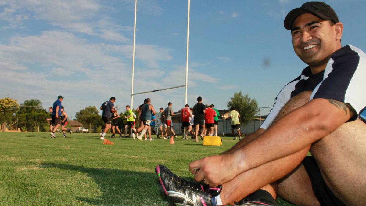 New Blacks recruit Andre Boon is ready to pass on his experience in professional sport to the club's younger players.